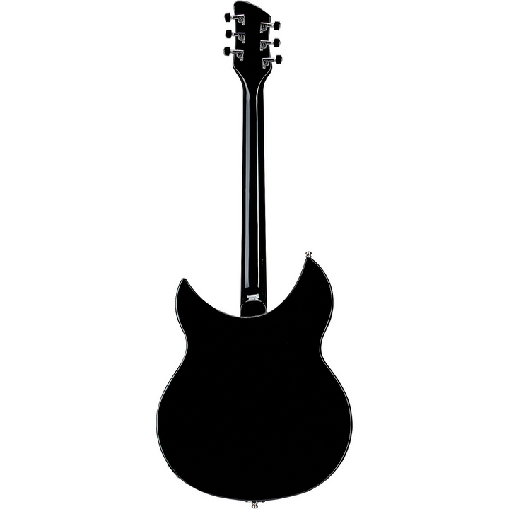 Rickenbacker 330 Thinline Semi-Hollow Electric Guitar - Jetglo — back view