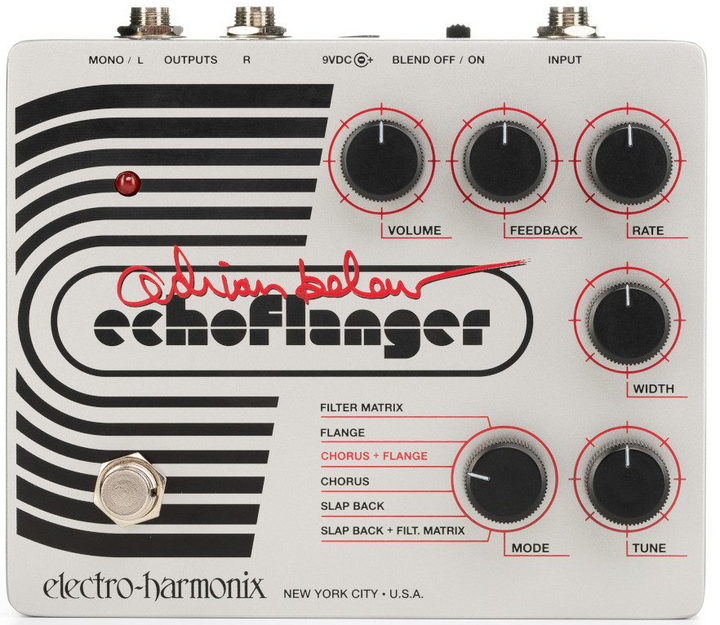 Electro-Harmonix Adrian Belew EchoFlanger Effects Pedal