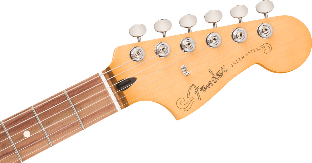 Fender Player II Jazzmaster Electric Guitar - Rallye Orange headstock