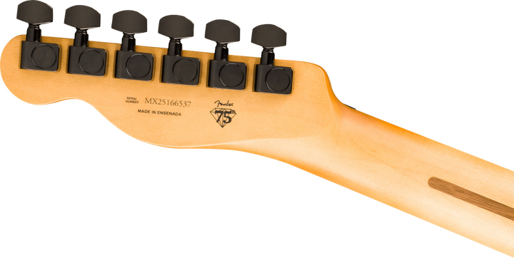 Fender 'Limited Edition' Player Fusion Telecaster HH Electric Guitar - Aura Metallic w/Floyd Rose headstock, back