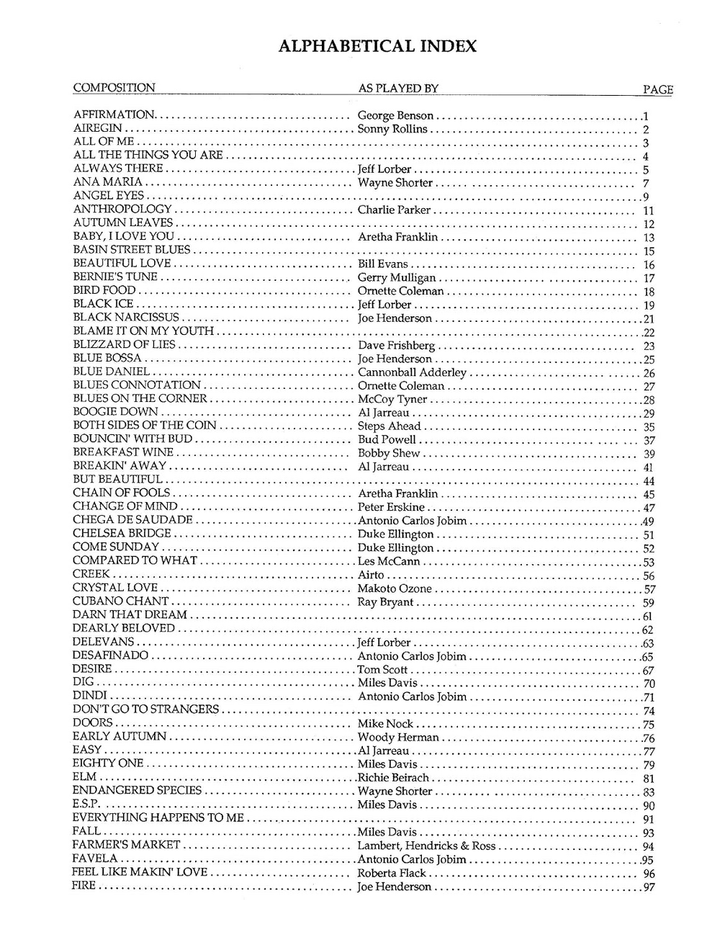The Real Book - Volume 1 — Detail 1