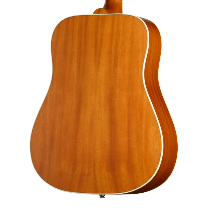 Gibson Hummingbird Acoustic Guitar - Faded Heritage Cherry Sunburst — three-quarter back view