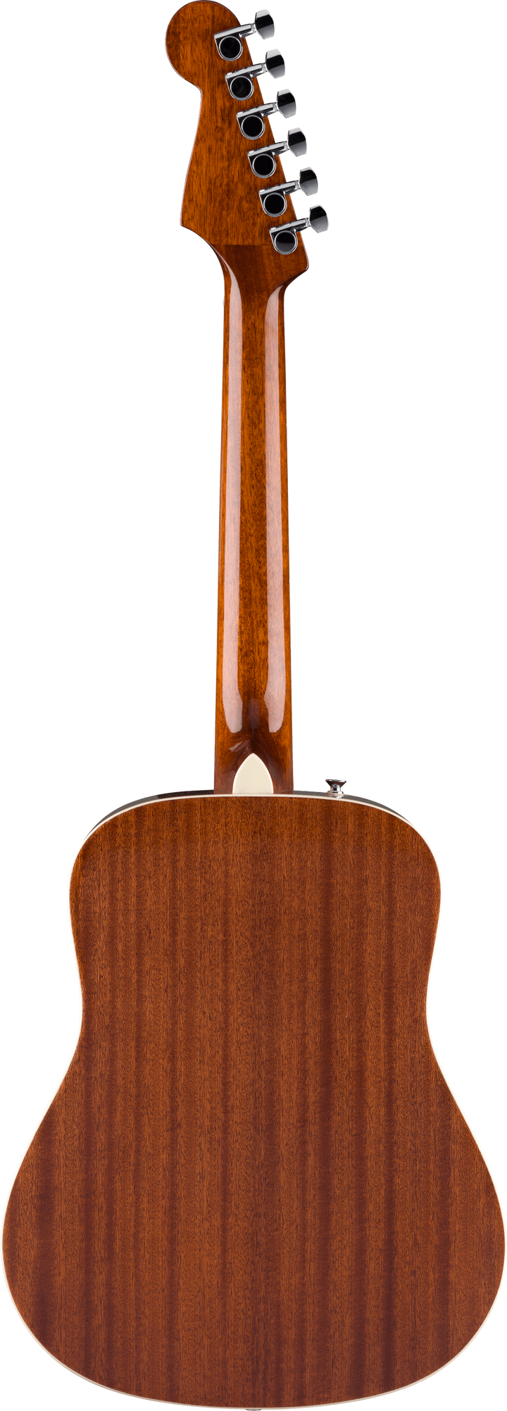 Fender California Standard Redondo Mini Acoustic Guitar - 3 Color Sunburst — back view