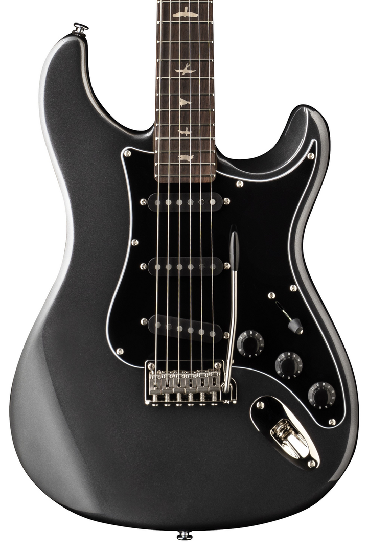 PRS SE Silver Sky Defender 'Limited Edition' Electric Guitar - Carpathian Grey — three-quarter front view
