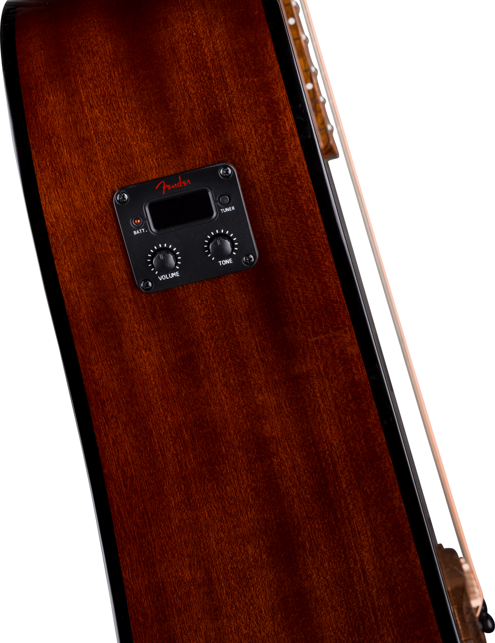 Fender California Standard Redondo CE Acoustic Electric Guitar - 3 Color Sunburst controls