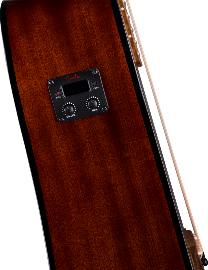 Fender California Standard Redondo CE Acoustic Electric Guitar - 3 Color Sunburst controls