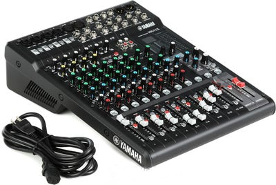 Yamaha MG12X CV 12 Channel Stereo Mixer - With Effects — included accessory