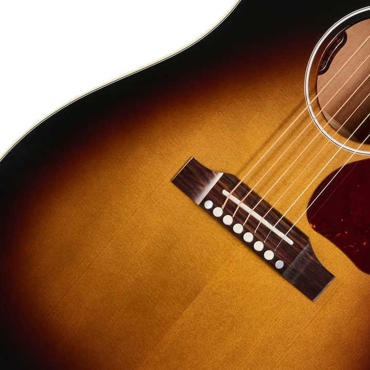 Gibson J-45 Standard Acoustic Electric Guitar - Vintage Sunburst — Detail 1