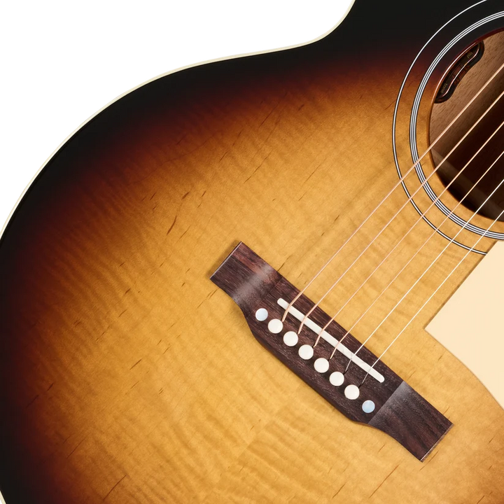 Gibson Les Paul Parlor Acoustic Electric Guitar - Vintage Sunburst — Detail 2