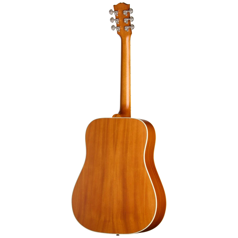 Gibson Hummingbird Acoustic Guitar - Faded Heritage Cherry Sunburst — back view