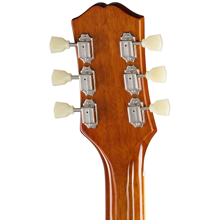 Epiphone ES-335 Semi-Hollowbody Electric Guitar - Vintage Sunburst headstock, back