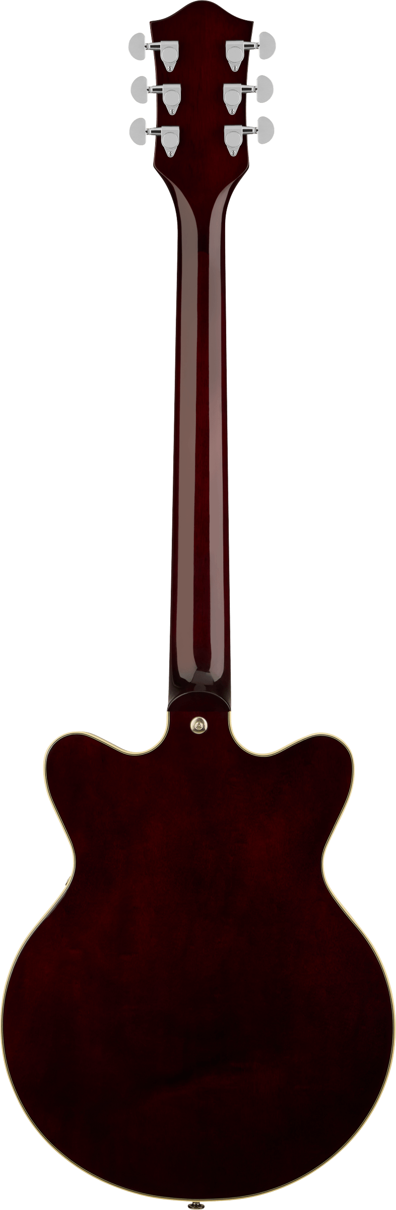 Gretsch G2655T Streamliner Center Block Jr. Double-Cut with Bigsby Electric Guitar - Gunmetal — back view
