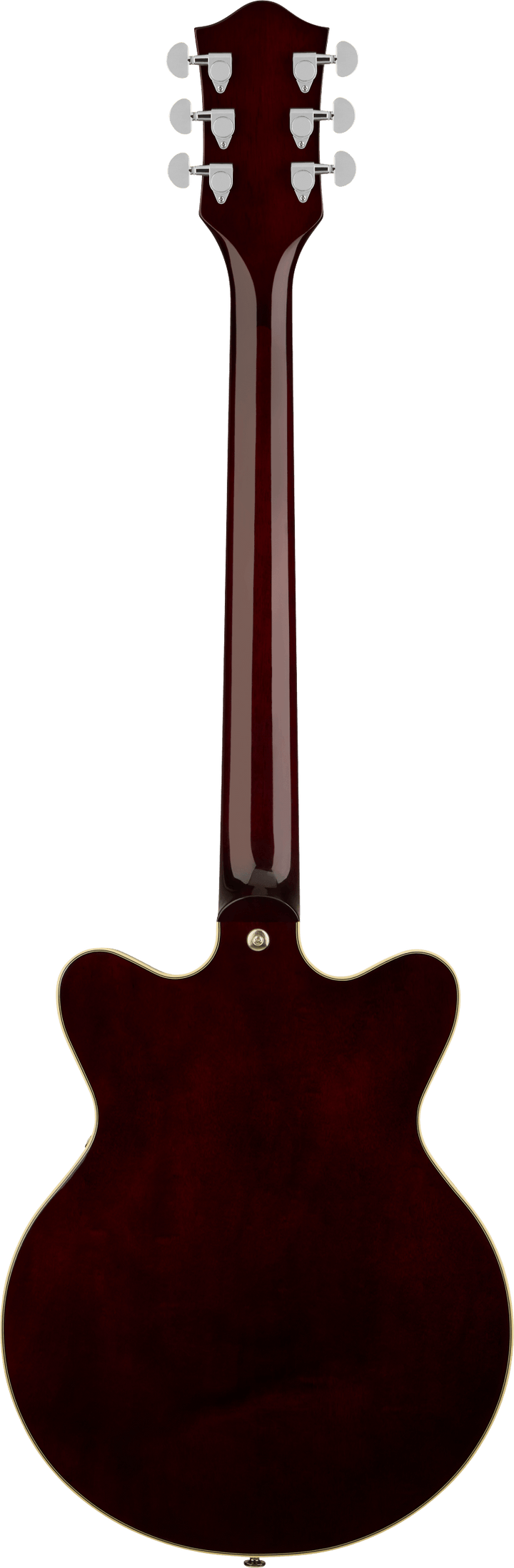 Gretsch G2655T Streamliner Center Block Jr. Double-Cut with Bigsby Electric Guitar - Gunmetal — back view