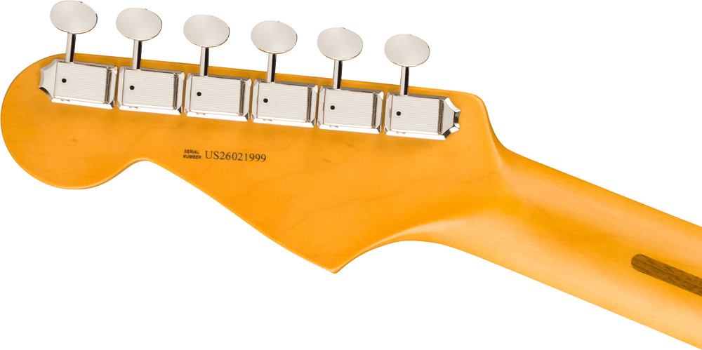 Fender 'Limited Edition' American Professional Classic Stratocaster - Daphne Blue headstock, back