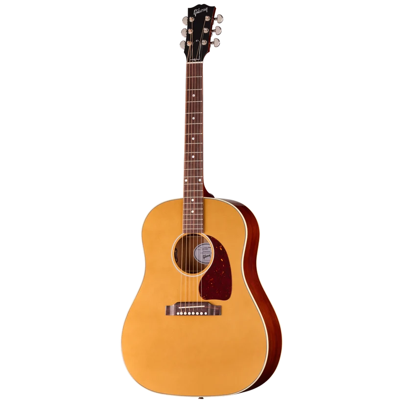 Gibson J-45 Standand Acoustic Electric Guitar - Gold Top — front angle