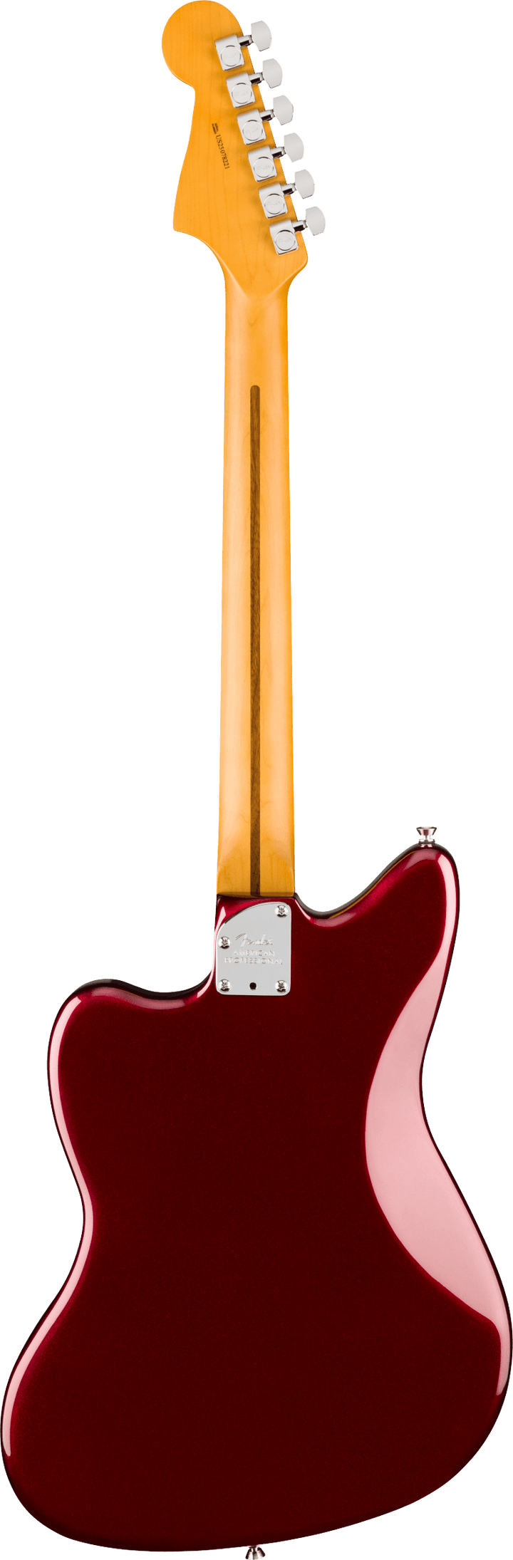 Fender American Professional Jazzmaster Electric Guitar - Oxblood — back view