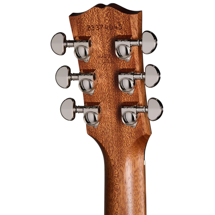 Gibson J-45 Studio Walnut Gloss Top Acoustic Electric Guitar - Natural headstock, back