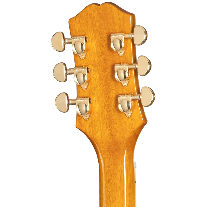 Epiphone Sheraton Semi Hollow-Body Electric Guitar - Natural headstock, back