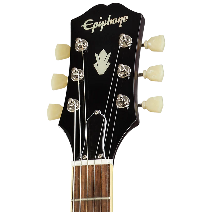 Epiphone ES-335 Figured Semi-Hollow Electric Guitar - Blueberry Burst headstock