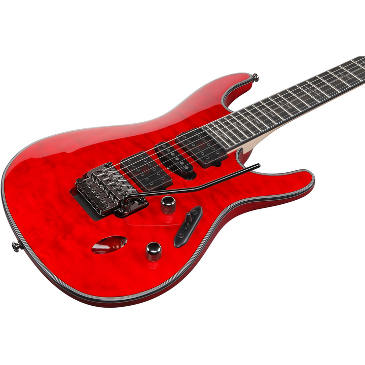 Ibanez JIVA10R Nita Strauss Signature Electric Guitar - Torch Red — Three quarter front 2