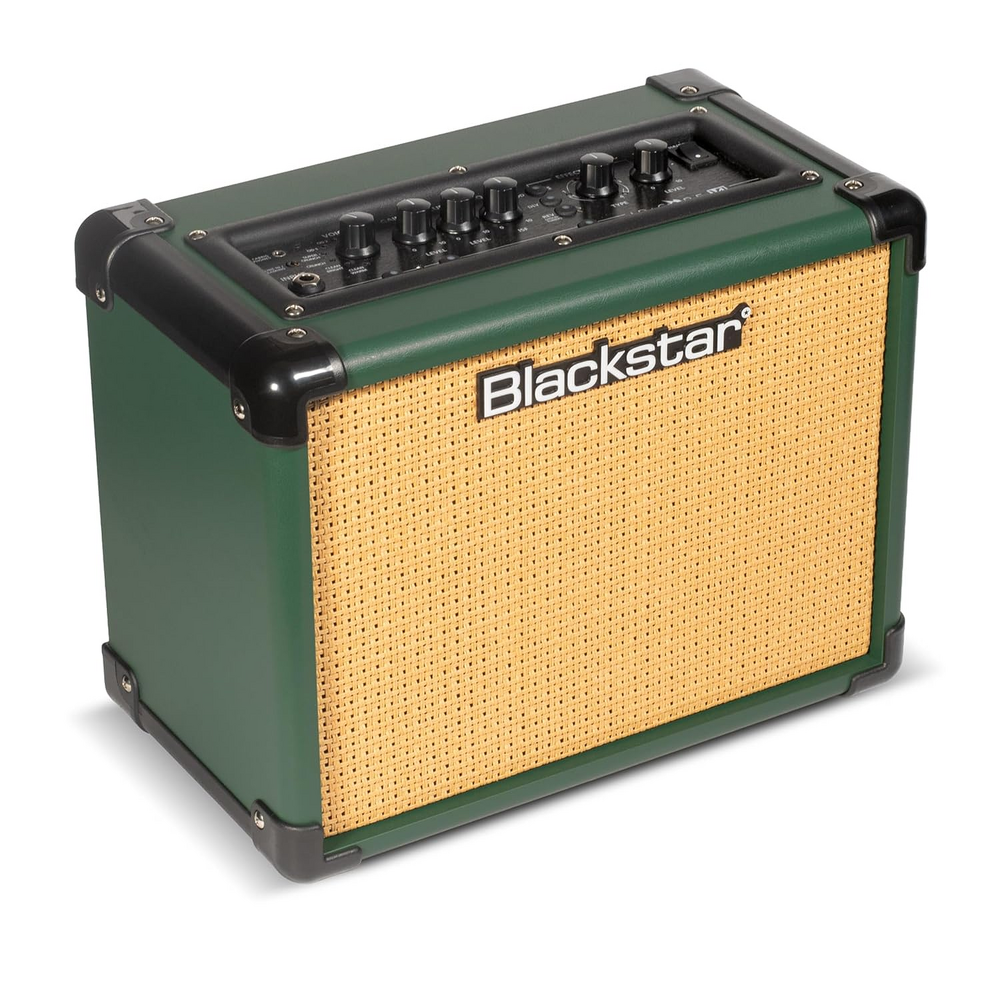 Blackstar 'Limited Edition' ID Core 10 V4 Electric Guitar Amp - British Racing Green — Front angle 1