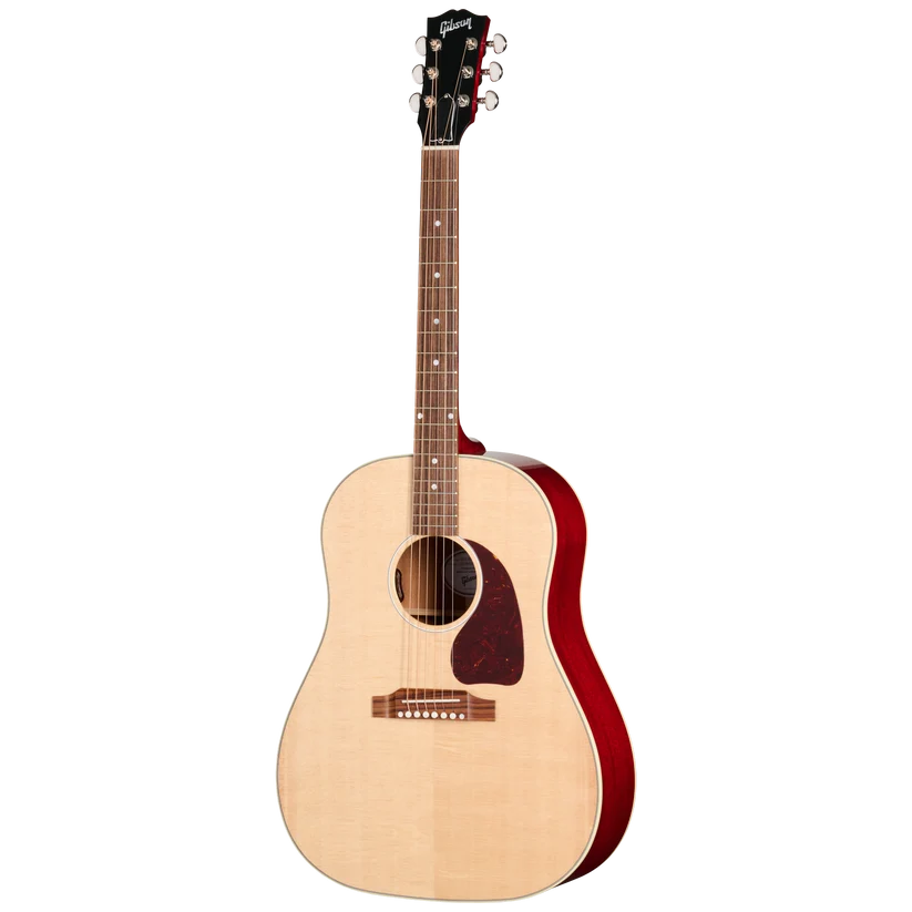 Gibson J-45 Standard Acoustic Guitar - Natural — front angle