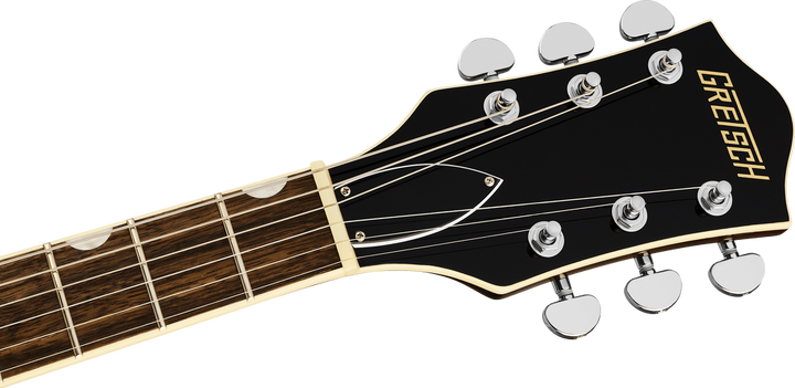 Gretsch G2655T Streamliner Center Block Jr. Double-Cut with Bigsby Electric Guitar - Gunmetal headstock