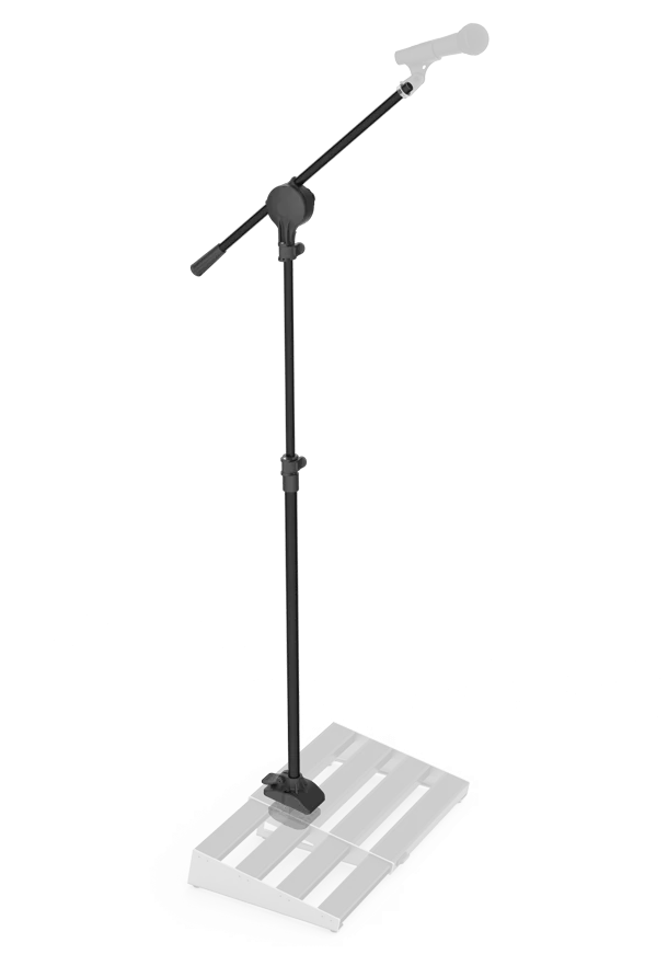 D'Addario PW-XPNDPBMS-01 XPND Pedalboard Mic Stand — front angle