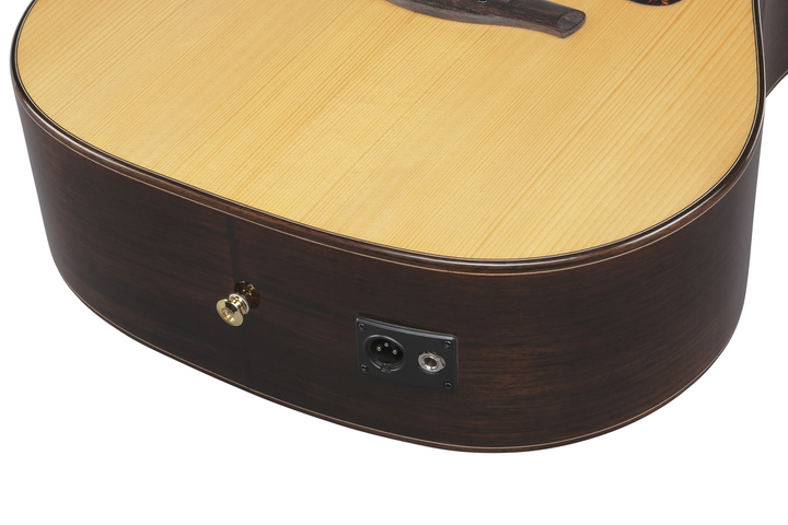 Ibanez AAD381CENT Advanced Acoustic Series Acoustic Guitar - Natural High Gloss detail