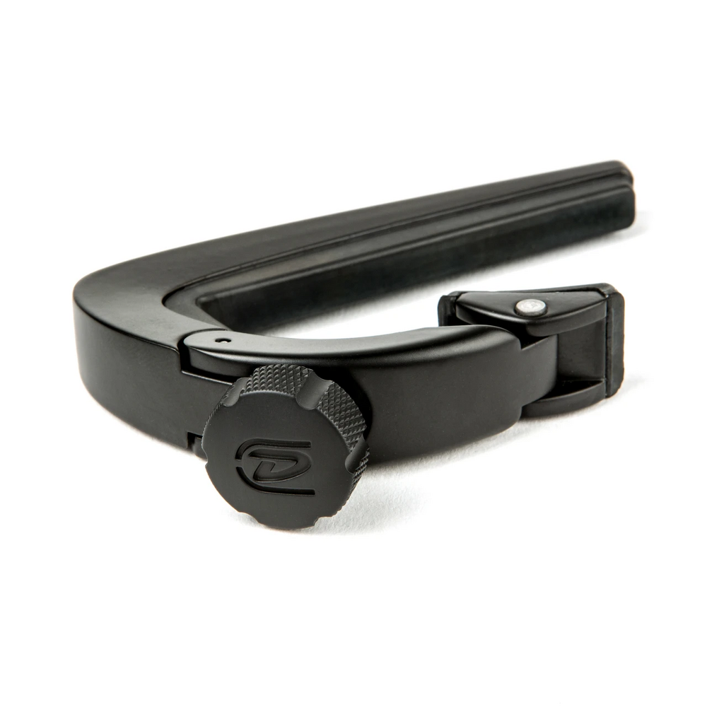 Dunlop Pivot Capo for Classical Guitar - Black — side view