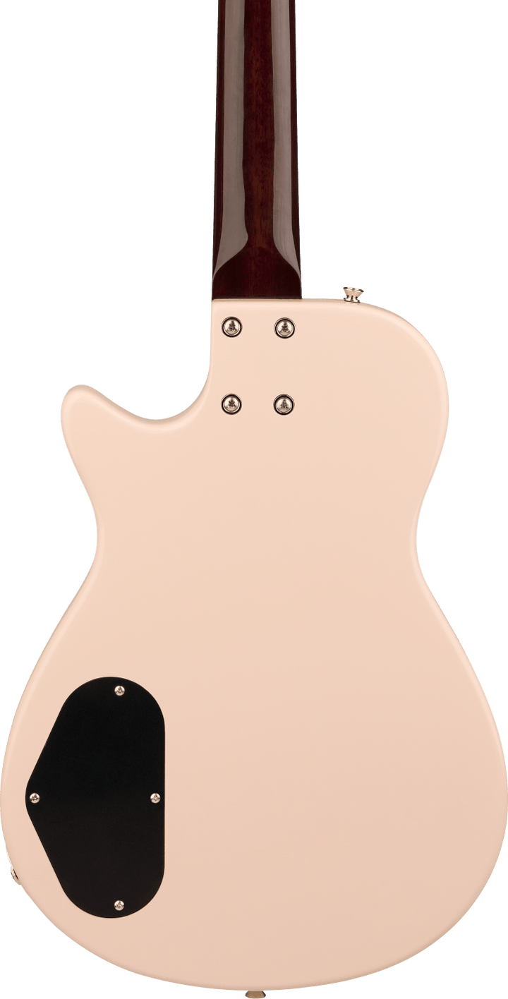 Gretsch Streamliner Jet Club Bass Single-Cut Electric Bass Guitar - Shell Pink — three-quarter back view