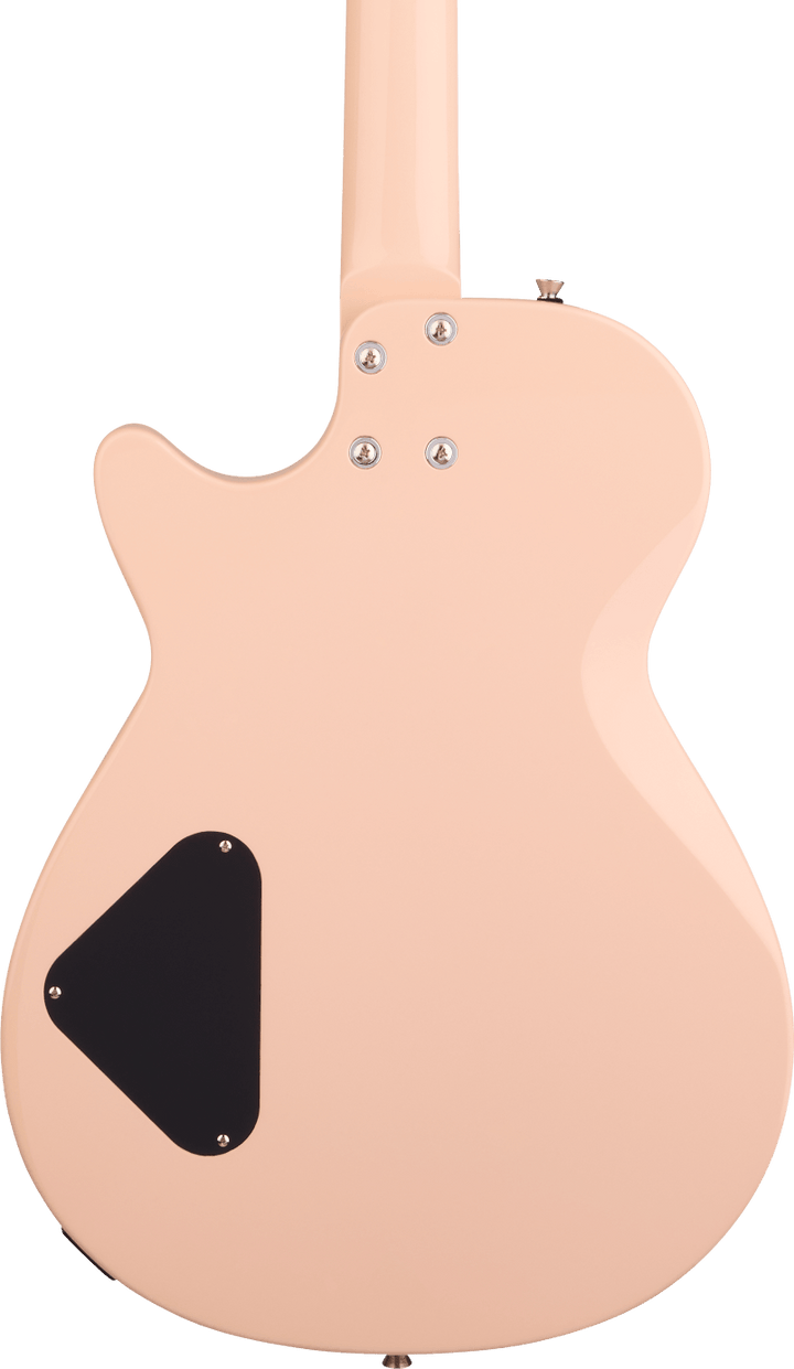 Gretsch Streamliner Jet Club 1 Pickup Electric Guitar - Shell Pink — three-quarter back view