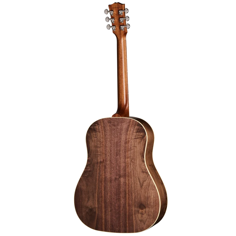 Gibson J-45 Studio Walnut Gloss Top Acoustic Electric Guitar - Natural — back view