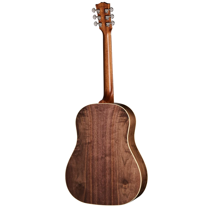 Gibson J-45 Studio Walnut Gloss Top Acoustic Electric Guitar - Natural — back view