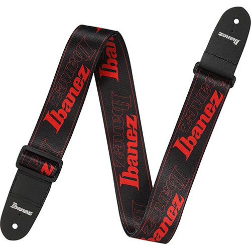 Ibanez GSD50RD Design Guitar Strap - Red