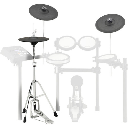 Yamaha DTP700C Cymbal Pad Set — Front angle 1