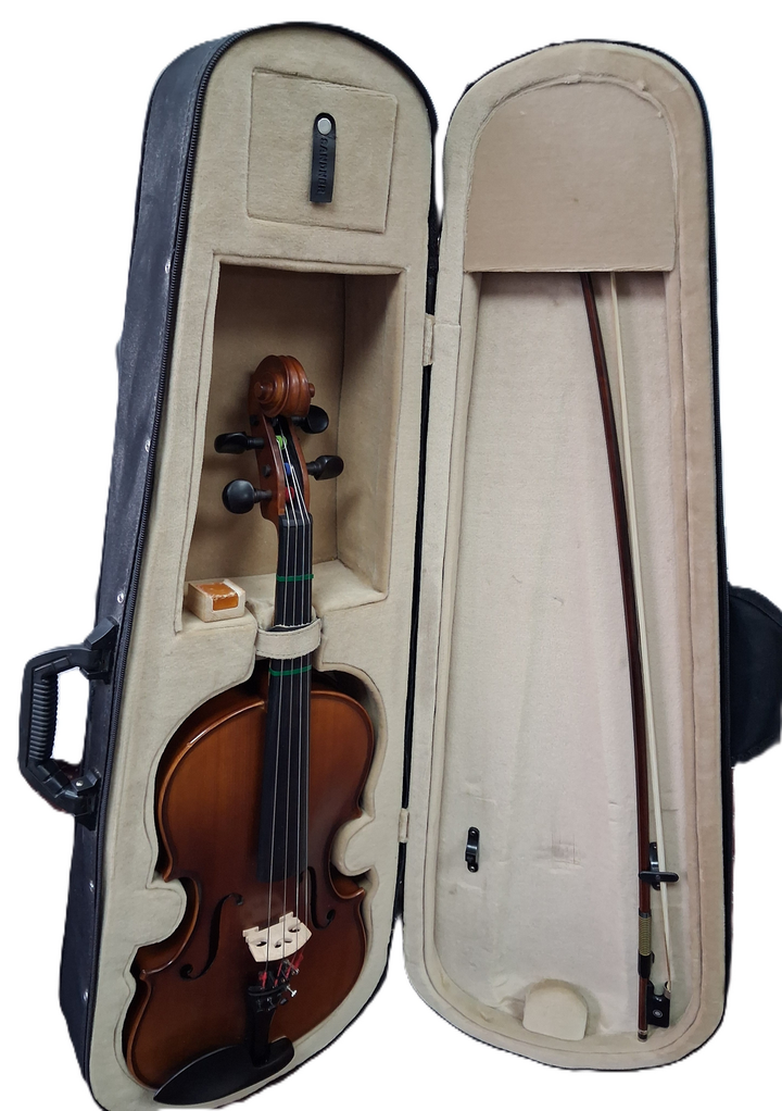 Used Sandner Model 40015 15" Viola - With Case and Bow — front angle