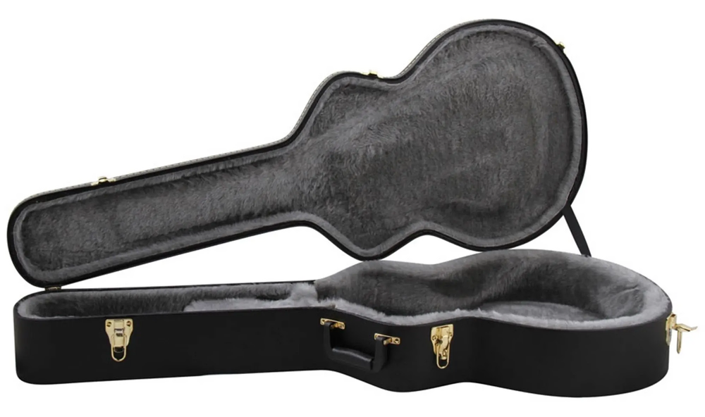 Gretsch Synchromatic Falcon Hollow Body Single-Cut Electric Guitar - Snowcrest White — Case or bag 1