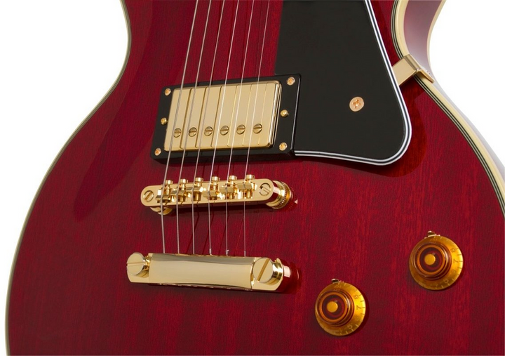 Epiphone Limited Edition Les Paul Custom PRO 100th Anniversary Electric Guitar - Cherry — Detail 2