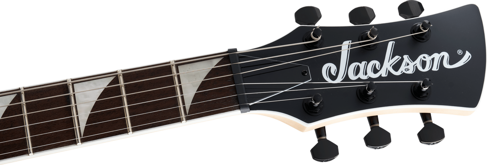 Jackson X Surfcaster SC HT6 Electric Guitar - Satin Black headstock