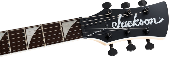 Jackson X Surfcaster SC HT6 Electric Guitar - Satin Black headstock
