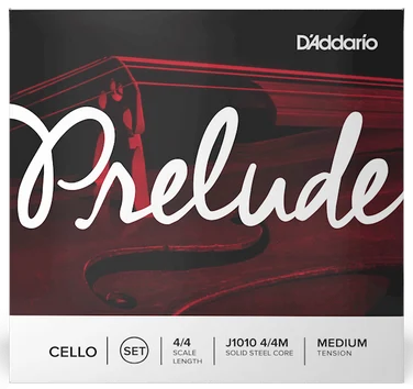 Prelude J1010 4/4 Scale Cello String Set - Medium Tension