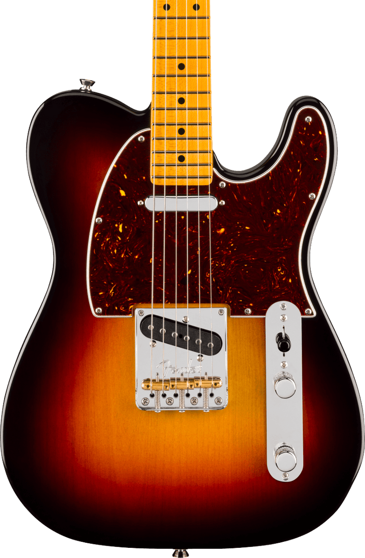 Fender American Professional Telecaster Electric Guitar - 3 Color Sunburst — Three quarter front 1
