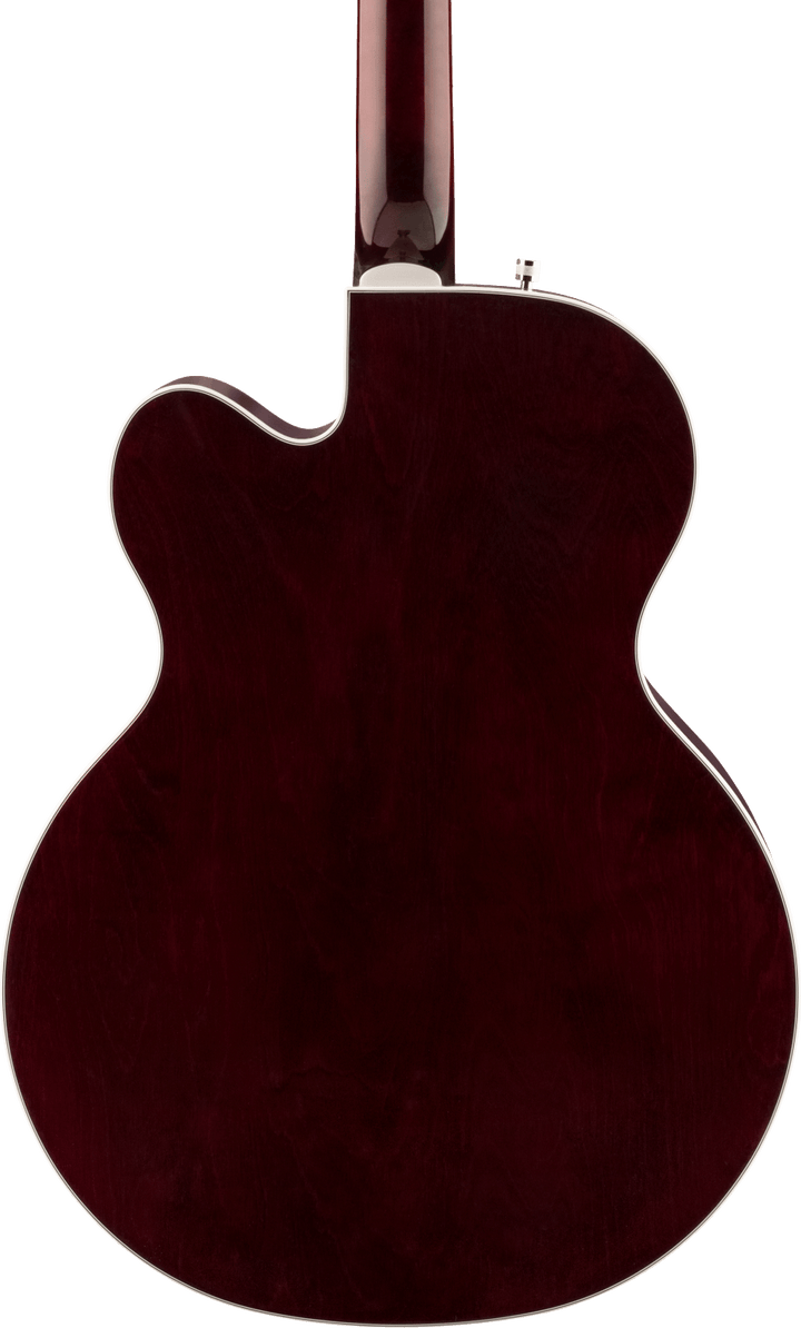 Gretsch G5420T Electromatic Classic Hollow Body Single-Cut Electric Guitar - Walnut Stain With Bigsby — three-quarter back view