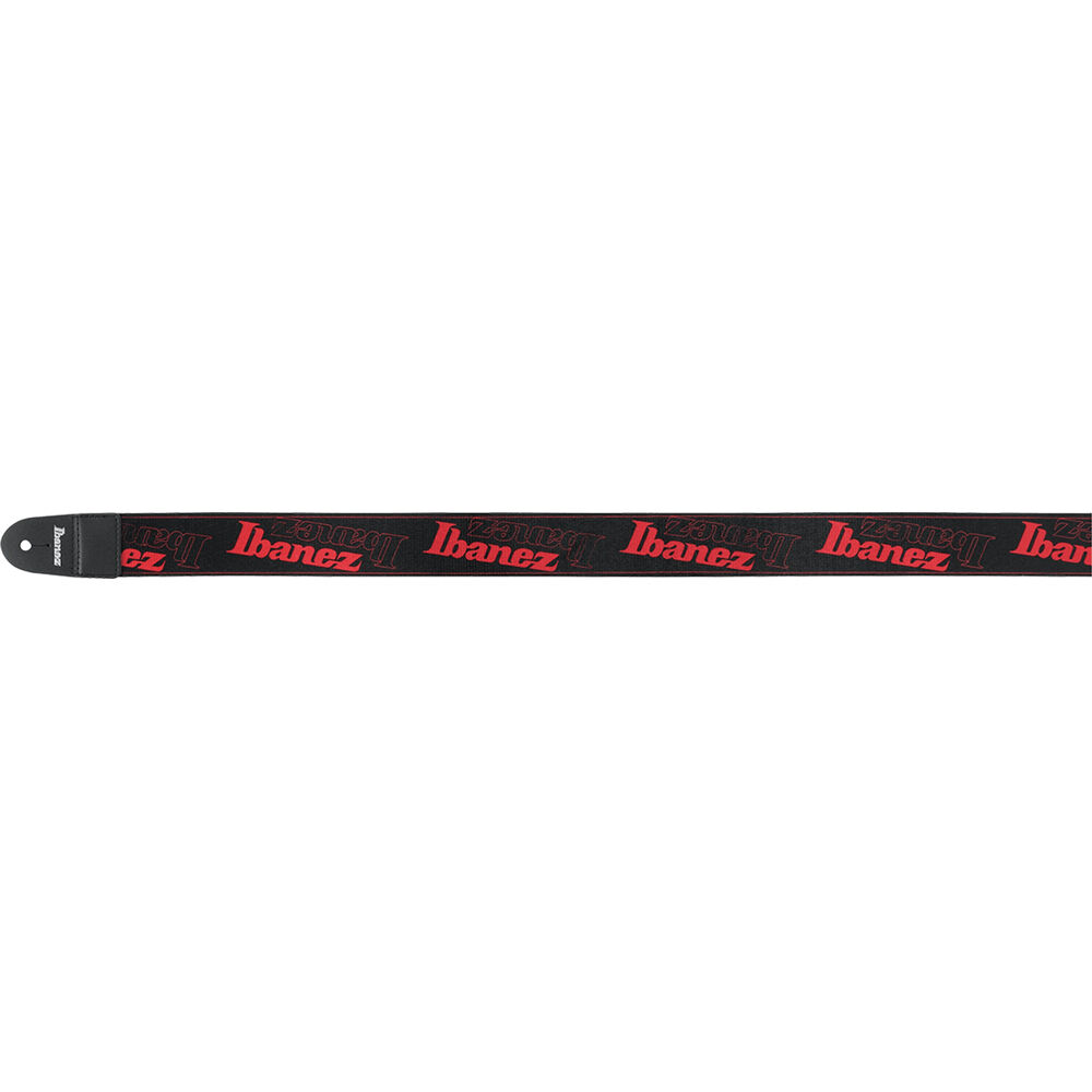 Ibanez GSD50RD Design Guitar Strap - Red — Detail 3