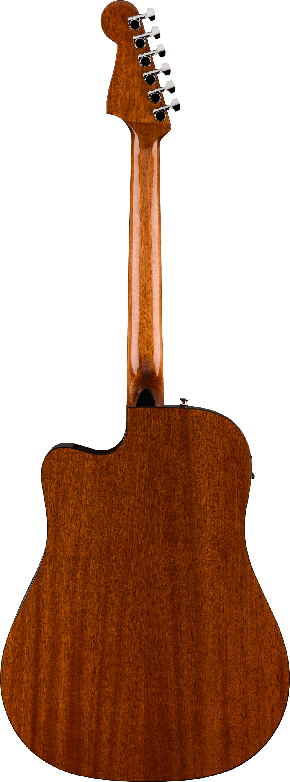 Fender California Standard Redondo CE Acoustic Electric Guitar - Natural — back view