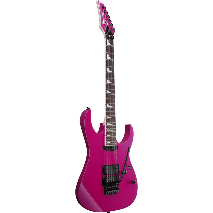 Ibanez RG565R Genesis Collection Electric Guitar - Purple Neon — front angle