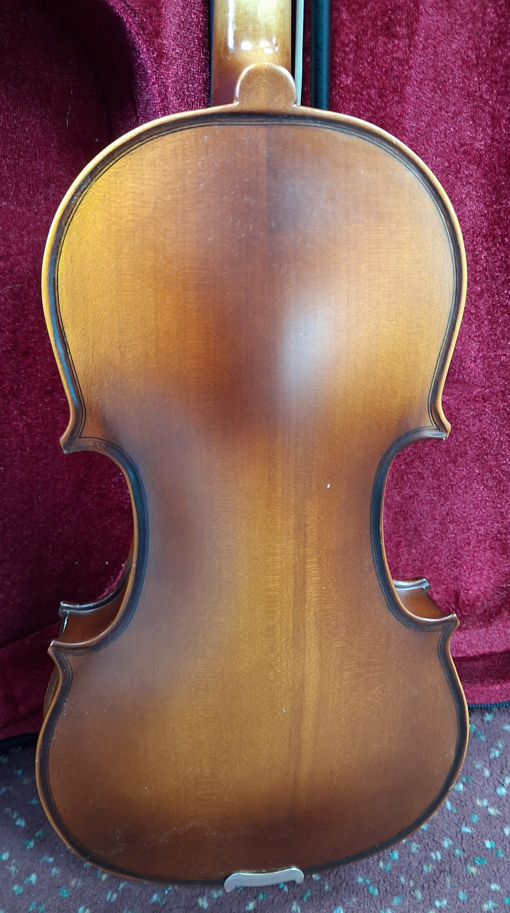 Used Oldenburg OL99VN12 1/2 Violin - With Case and Bow — three-quarter back view