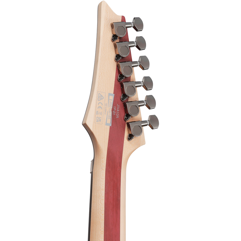 Ibanez JIVA10R Nita Strauss Signature Electric Guitar - Torch Red headstock, back
