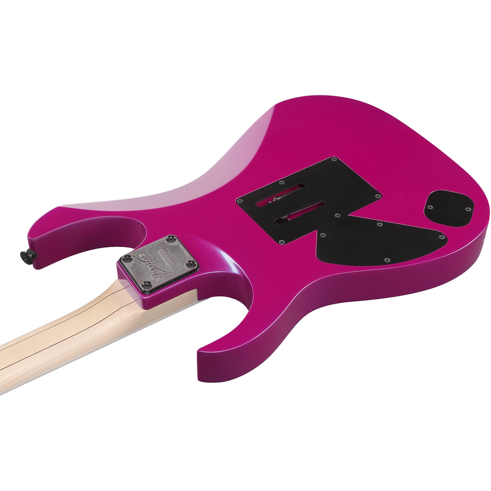 Ibanez RG565R Genesis Collection Electric Guitar - Purple Neon — Three quarter back 1